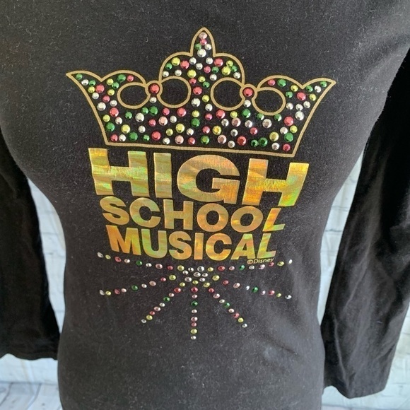 Disney High School Musical Long Sleeve Shirt Size 12/14 - Picture 7 of 7